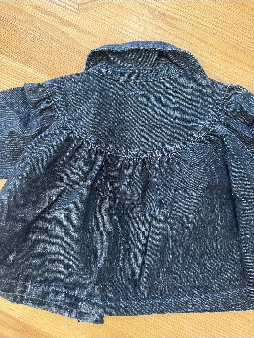 GAP Toddler Indigo Denim Button-Up Jacket